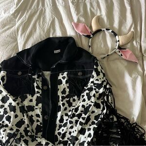 Cow Jacket and Ears